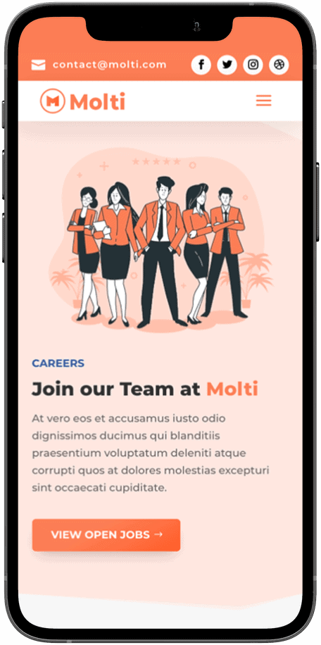Mobile Responsive Design